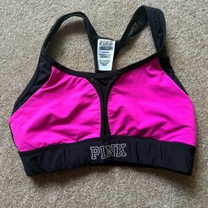 Pink Victoria Secret Ultimate Sports Bra Size M